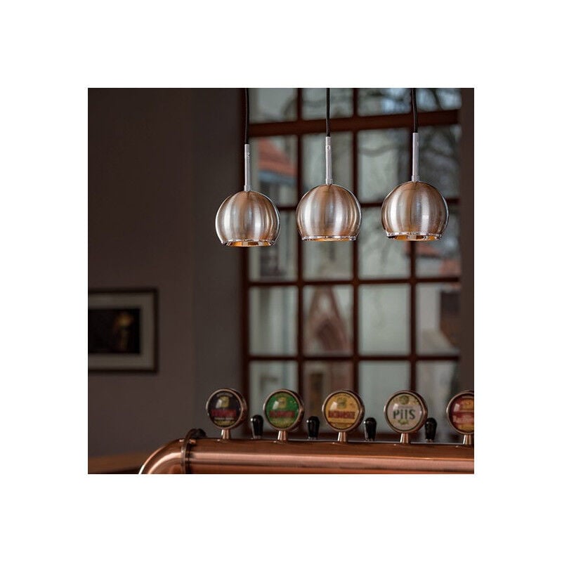 Suspension Isidore Boule Metal 1 Lampe