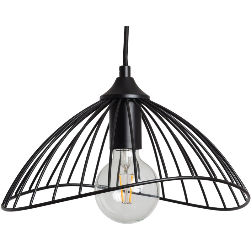 Ledkia - Suspension Métal Kibanda Alfarb Noir