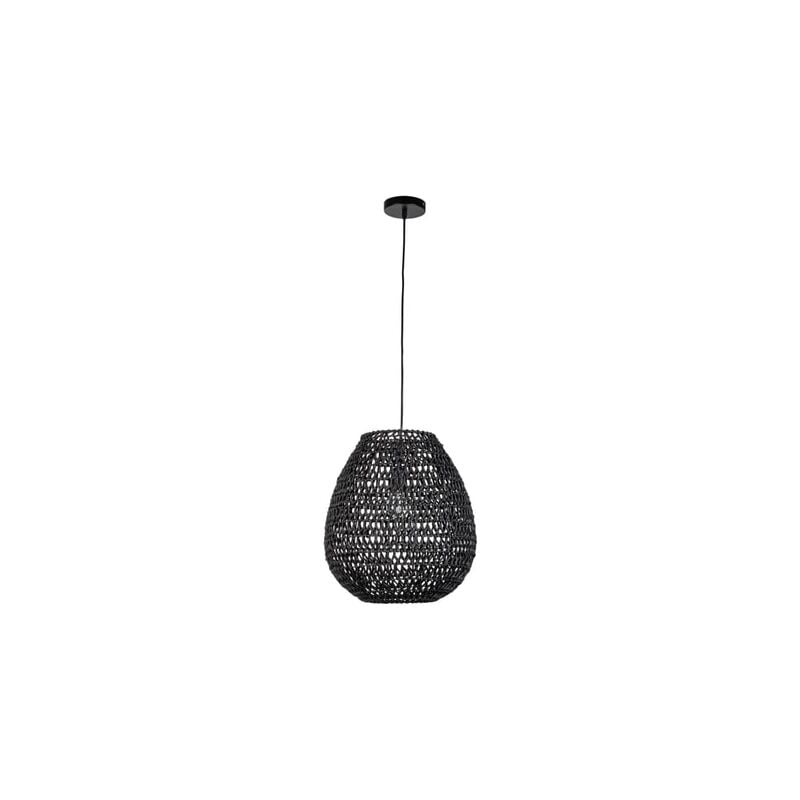 Bizzotto - Suspension Lampe à suspension Zambia Noir H42
