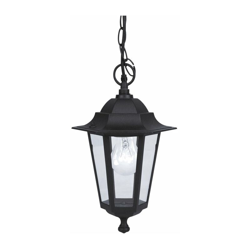 Eglo - Suspension Laterna E27 - Noir