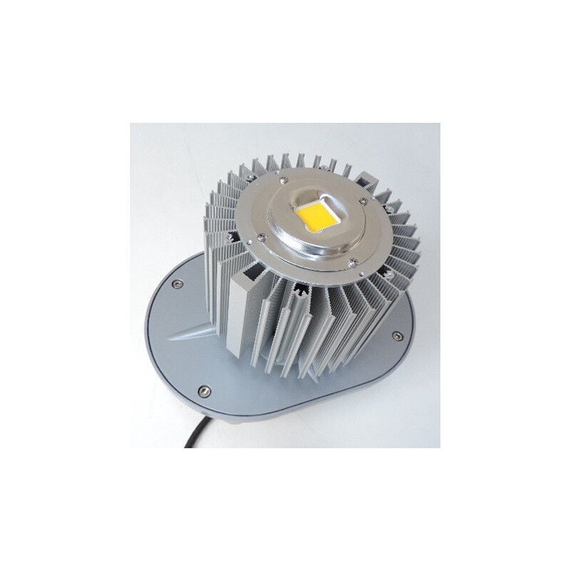Suspension led 100W cob blanc naturel 4000K 7990lm 230V Highbay 90° sans diffuseur special grande hauteur IP65