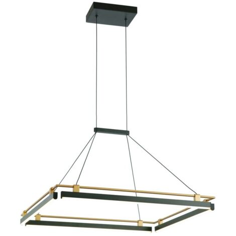 Suspension LED 44W MERLOT PND54638S44W3KBKGD Italux