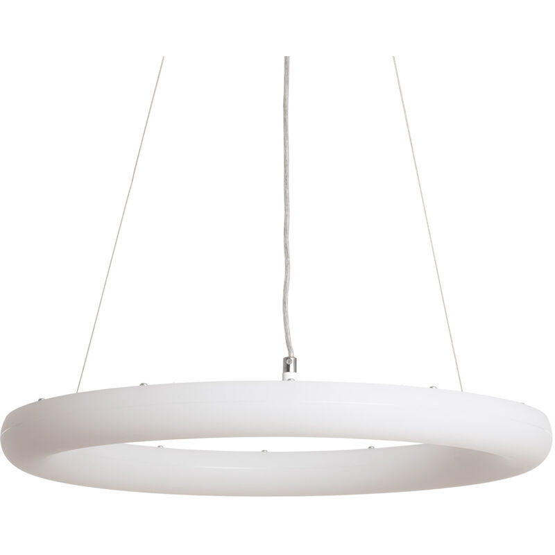 Suspension LED 48W Métal Ø500 mm Irlava Blanc