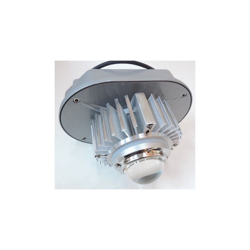 Suspension led 50W cob blanc chaud 3000K 3290lm 230V Highbay sans diffuseur special grande hauteur IP65