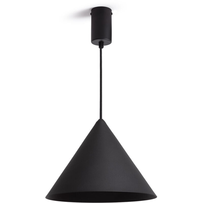 Ledkia - Suspension led 8W Métal Elise m Noir