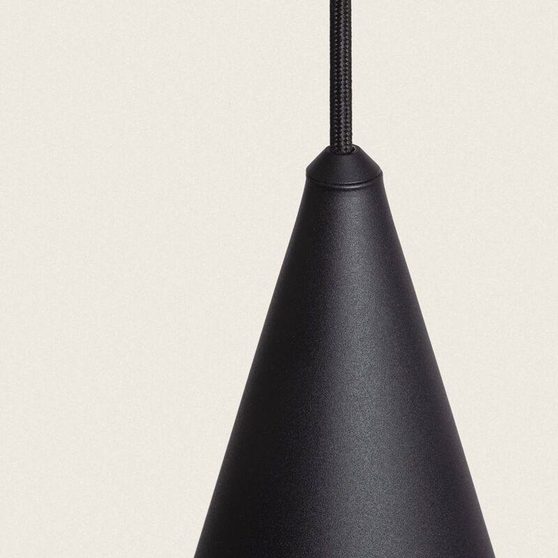 Suspension LED 8W Métal Elise S Noir