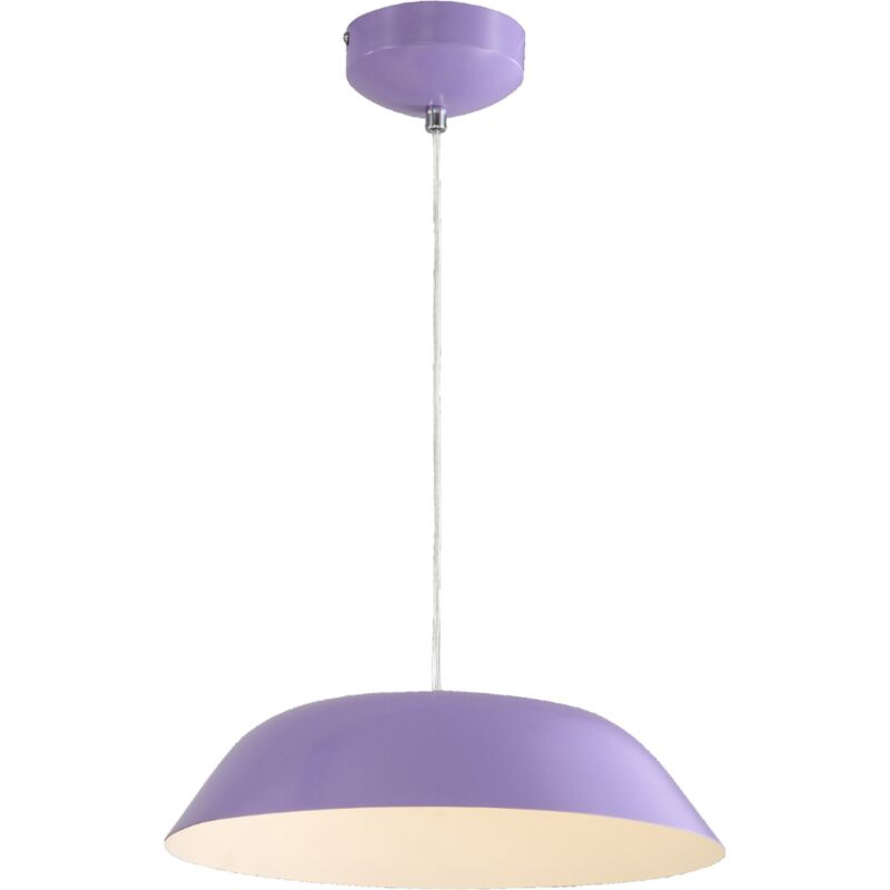 Suspension led gamelle violet 6W (Eq. 48W) Diam. 350mm