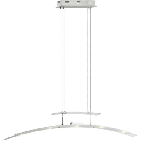 Suspension LED Italux Louna chromée 25W 3000K 2250lm