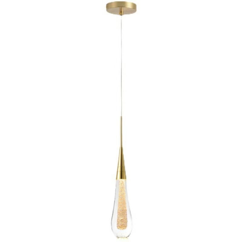 Tuserxln - Suspension Luminaire, Abat Jour Lustre Cristal, Suspensions D'éclairage Intérieur, Postuler à Éclairage de Plafond led de Salon Chambre