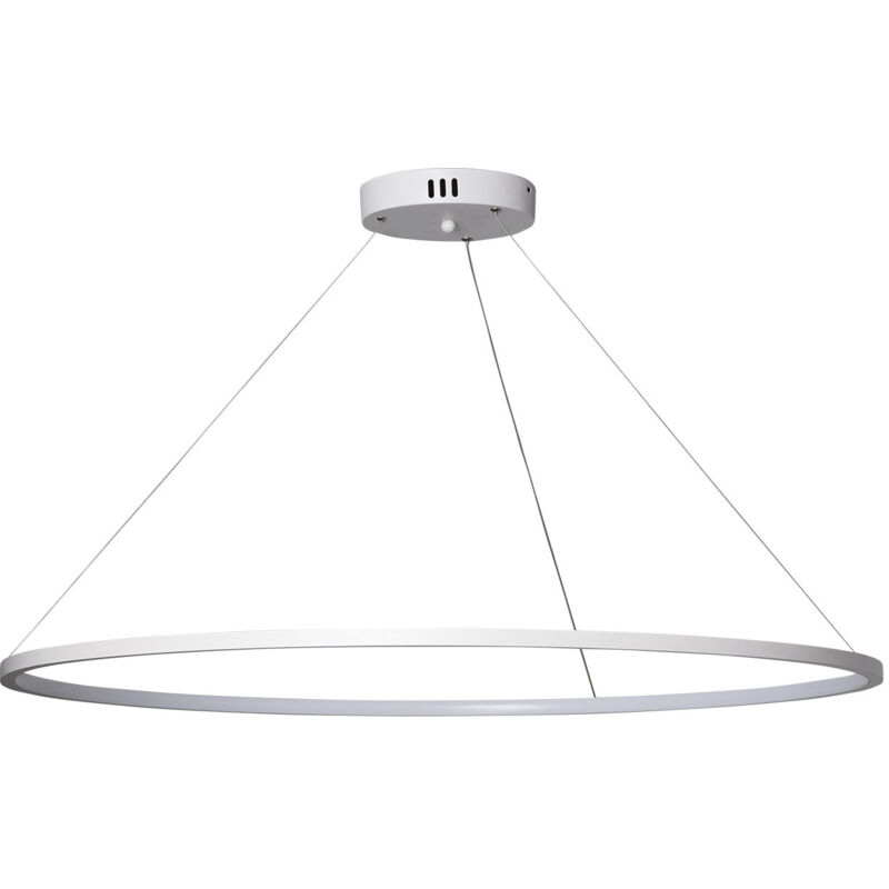 Efectoled - Suspension led Métal 28W cct Sélectionnable Big Ivalo Blanc