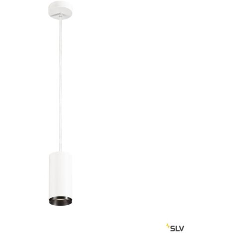 Suspension LED NUMINOS® M intérieur blanc/noir LED 201W 60° - SLV - 1004552