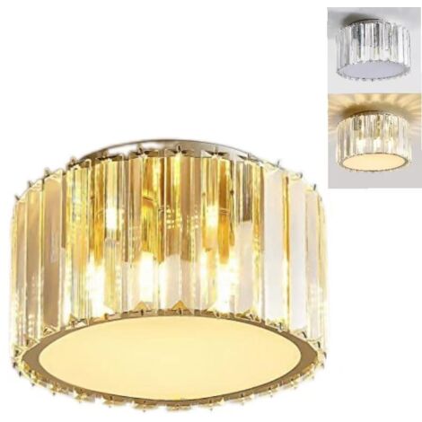 Suspension LED rétro, G9, éclairage LED décoratif, plafonnier en cristal, convient aux cuisines et aux chambres, aucune source lumineuse requise.