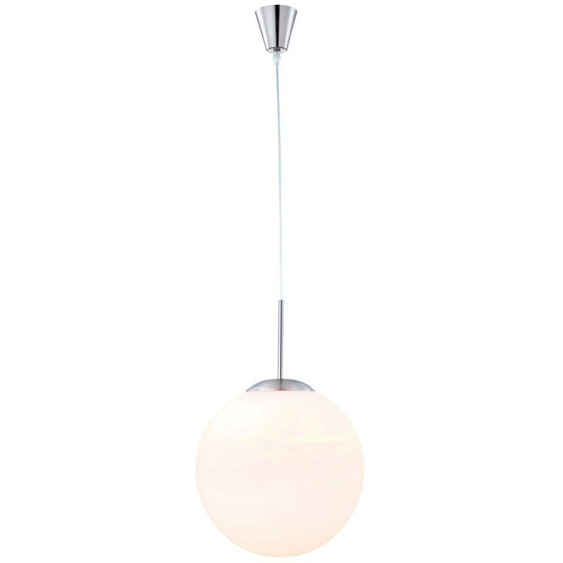 Lampe à suspension de plafond REMOTE CONTROL lampe à suspension boule de verre dimmable dans un ensemble comprenant des lampes LED RVB