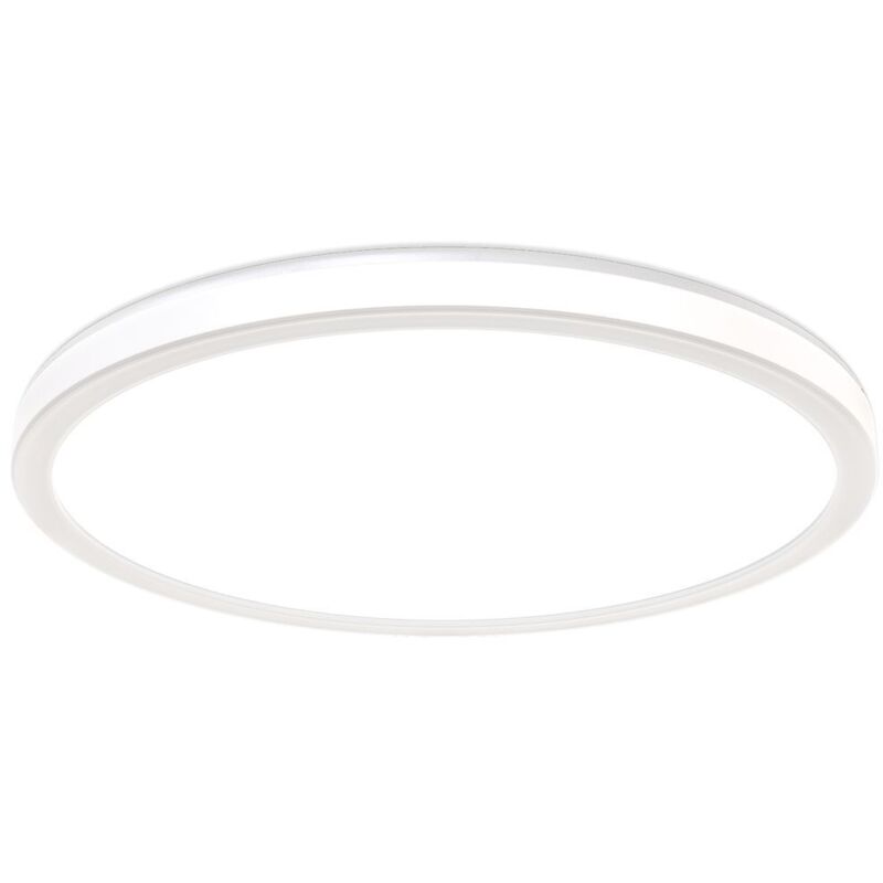 B.k.licht - i Plafonnier led ultra-plat i Plafonnier de salle de bain i Plafonnier led i Lumière indirecte i Couleur de lumière blanc neutre i 18