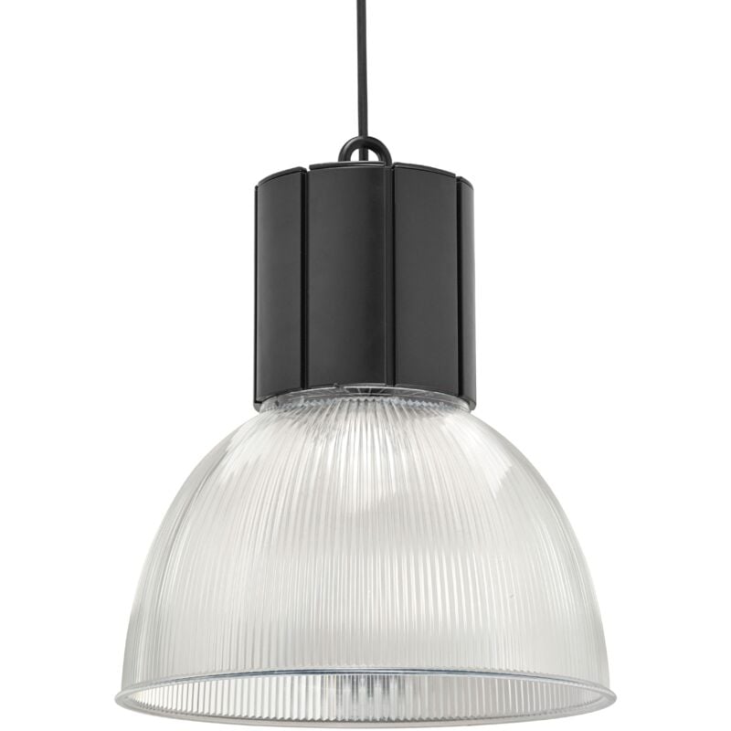 LEXA Suspension Ø316mm noir / transparent LED intég. 37W 60° 4000K 3600lm ARIC 50766