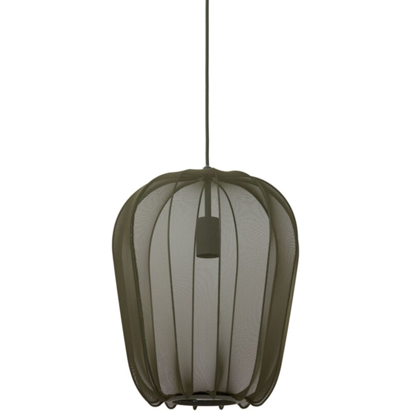 Light&living - suspension - Plumeria - vert - textile - ø 34cm