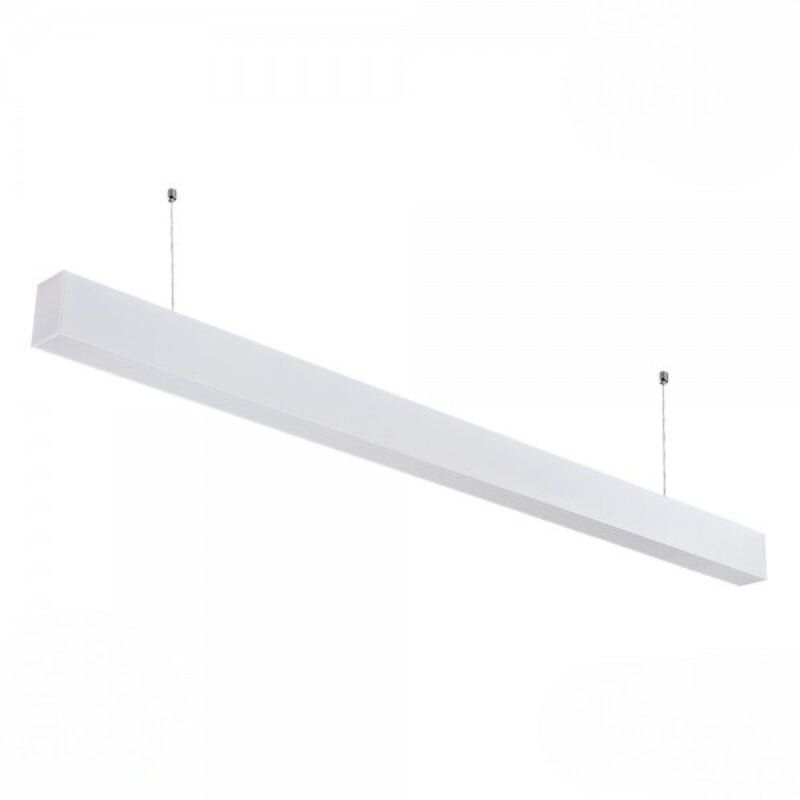 Optonica - Suspension Linéaire led 120cm 40W Interconnectable blanc - silamp Optonica - Suspension Linéaire led 120cm 40W Interconnectable blanc - silamp