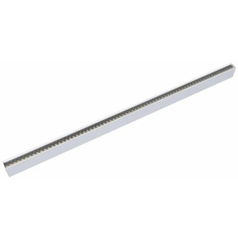 Suspension Linéaire LED 120cm 50W Interconnectable BLANC - Blanc