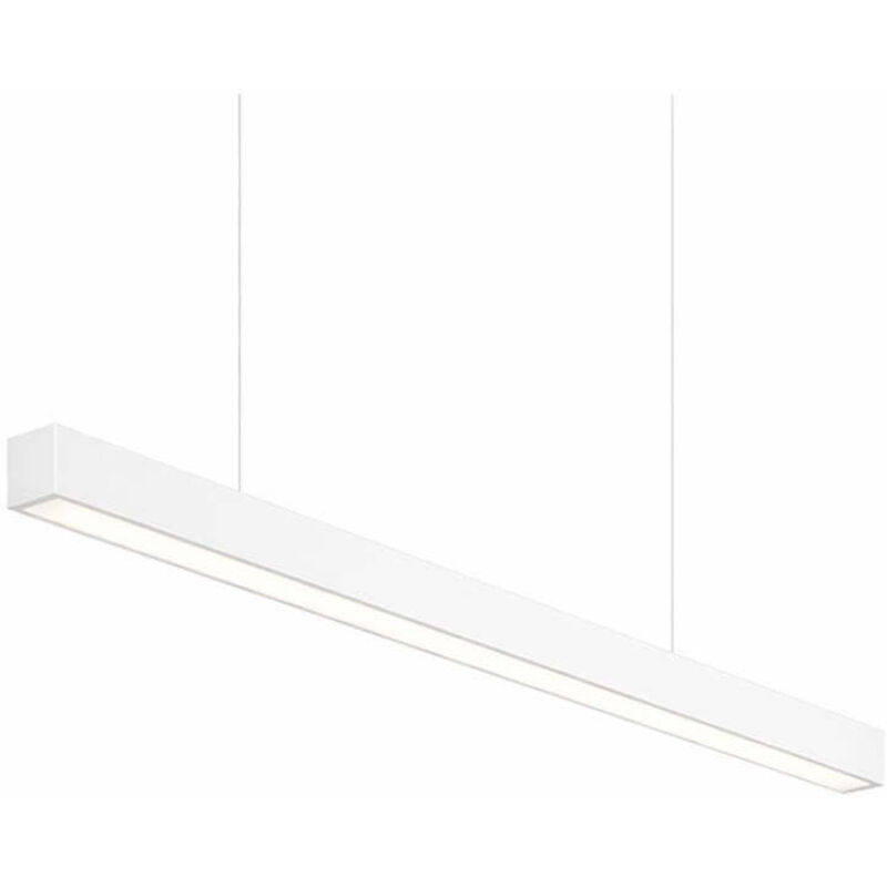 Suspension Linéaire LED 150cm 48W Interconnectable BLANC - Garantie 5 ans - Blanc Neutre 4000K - 5500K - SILAMP Suspension Linéaire LED 150cm 48W Interconnectable BLANC - Garantie 5 ans - Blanc Neutre 4000K - 5500K - SILAMP