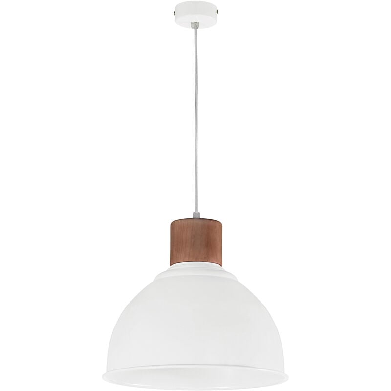 Suspension valan E27 42W Blanc