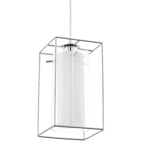 Suspension Loncino - Argent|Transparent|Blanc