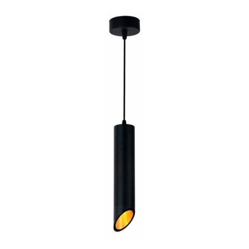 Suspension Luminaire Biseautée GU10 IP20 30cm Noir / Or - silamp Suspension Luminaire Biseautée GU10 IP20 30cm Noir / Or - silamp