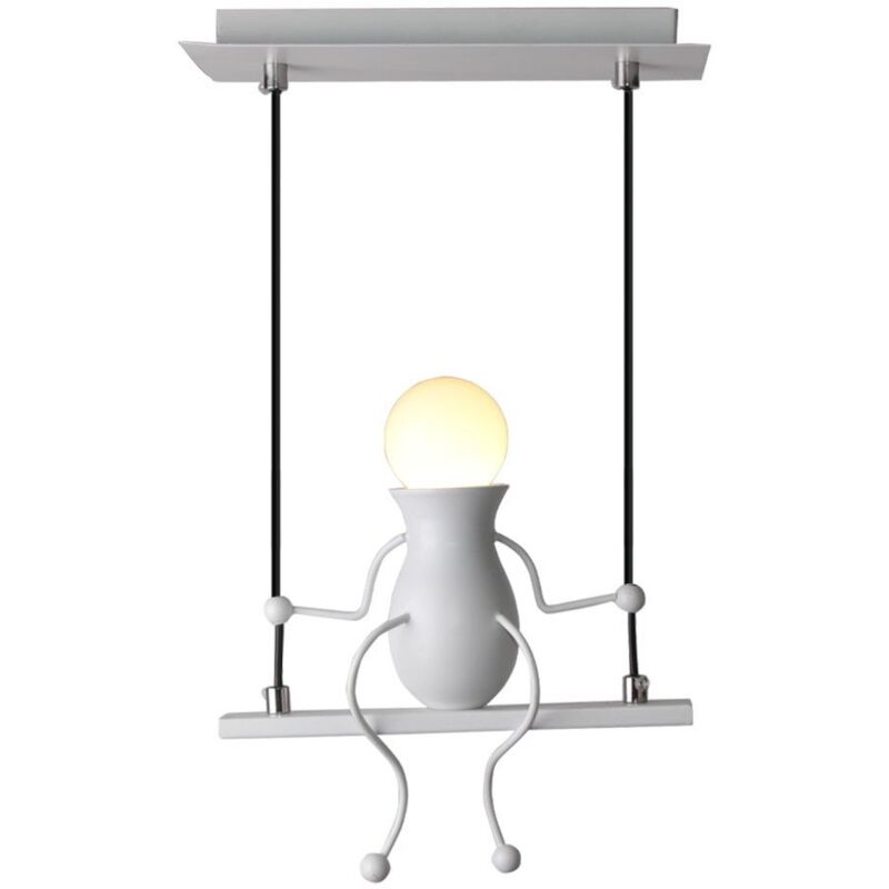 Image of Suspension Luminaire Créatif Humanïde E27 Modern&hellip;
