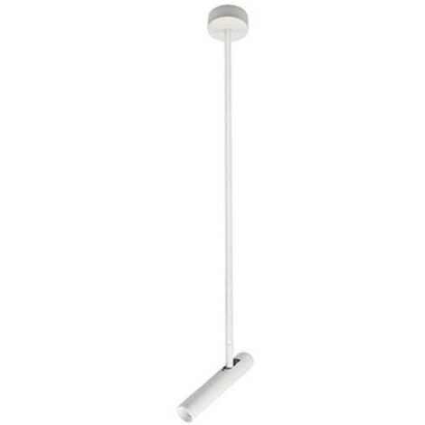 Suspension Luminaire LED 4,2W Blanc Sablé ZAMBELIS - Blanc chaud - 3000K