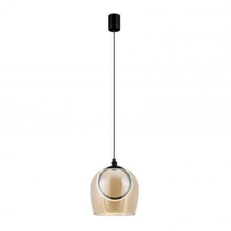 Suspension Luminaire LED D200 6W Doré Zambelis - Blanc chaud - 3000K