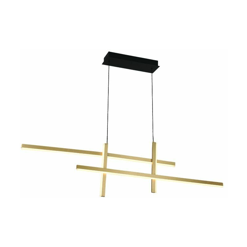 Suspension Luminaire led 41W Variable Or Mat Zambelis Blanc chaud - 3000K