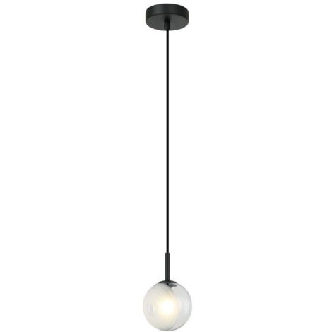 Suspension Luminaire Pour Ampoule LED G9 D125 Blanc Zambelis