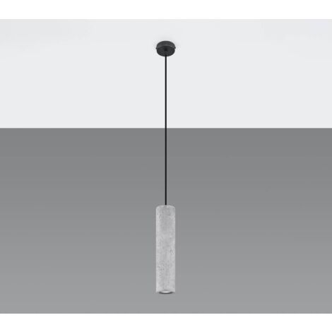 Sollux LUVO Suspension Slim 8cm Gris Clair GU10