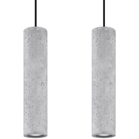 Suspension Luvo béton 2xGU10 Sollux