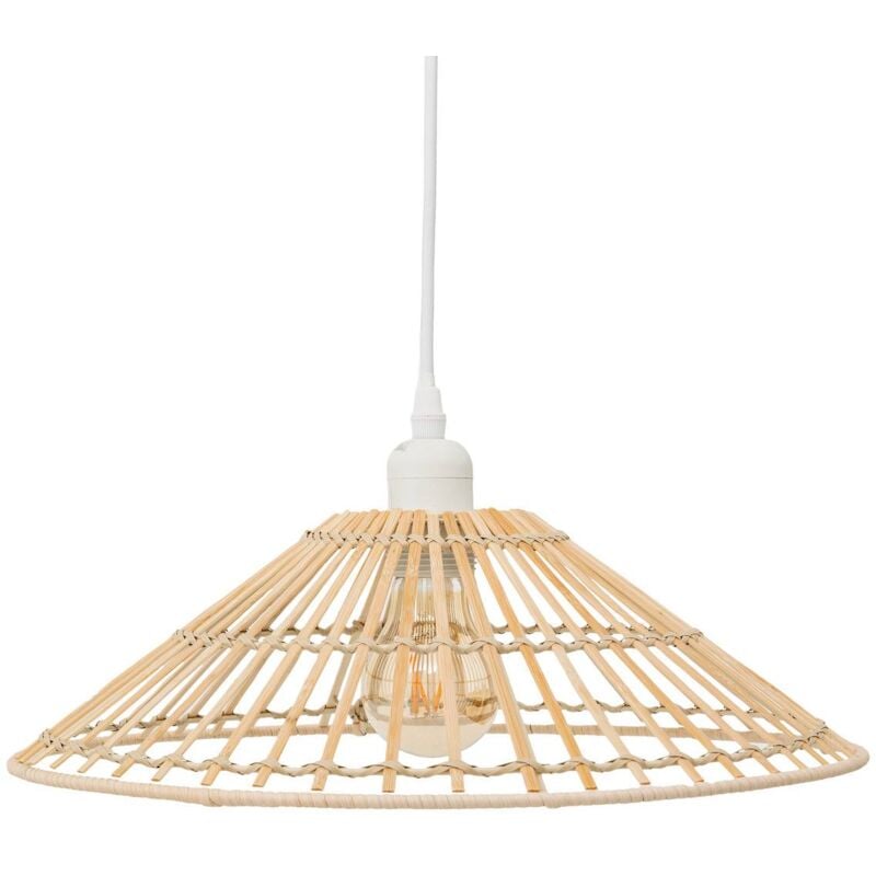 Atmosphera - Suspension Mahé bambou D36cm créateur d'intérieur