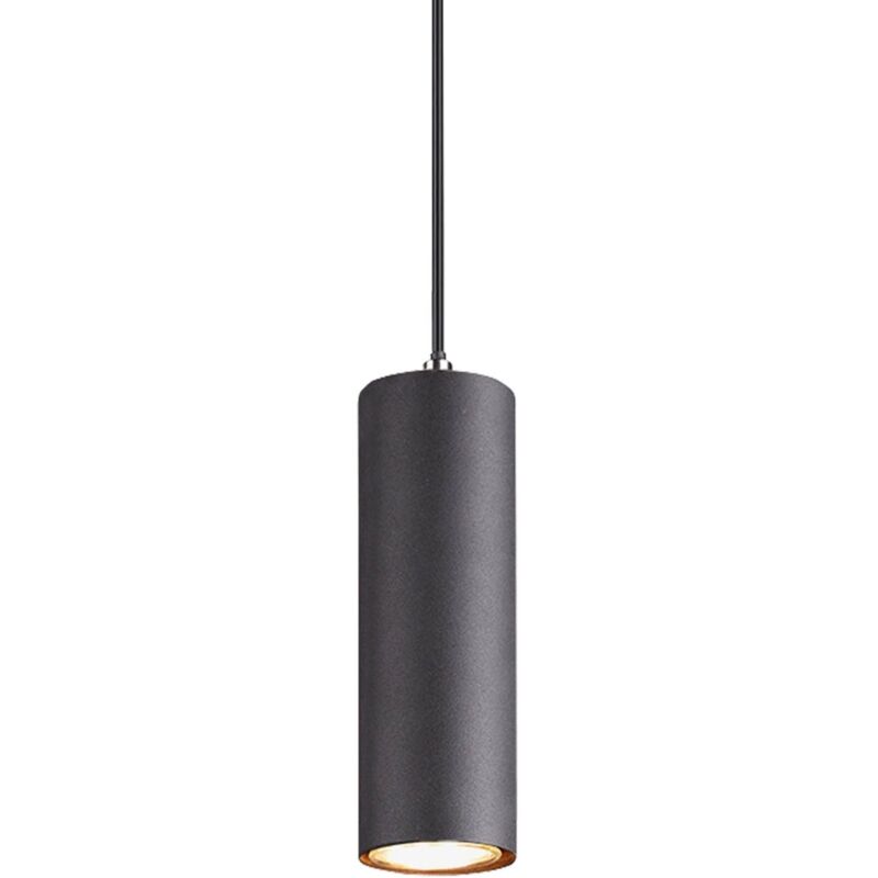 Suspension Led 1 lampe culot GU10 noir - Trio - Marley