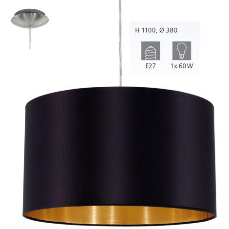 Suspension Maserlo - Noir