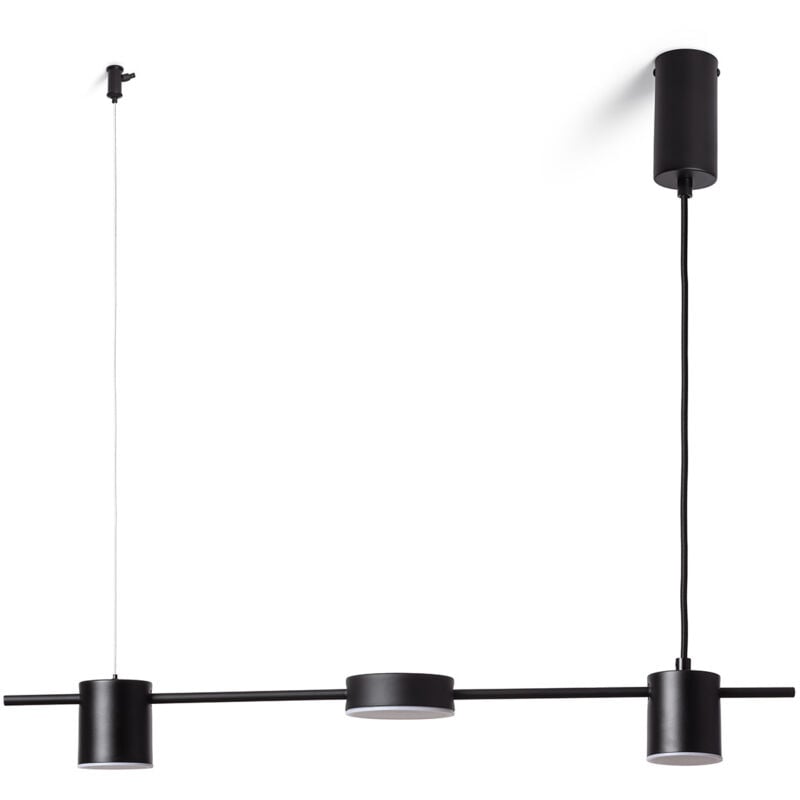 Suspension Métal Auzoa Noir mat
