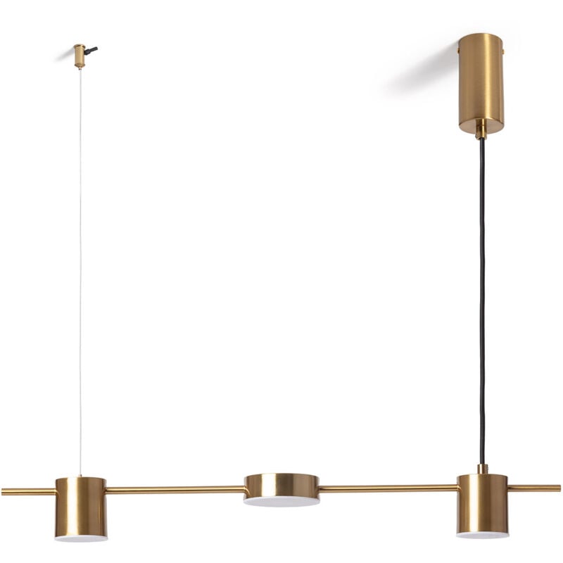 Suspension Métal Auzoa Doré