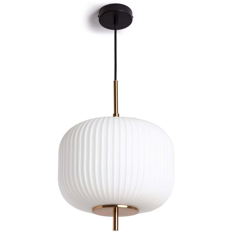 Ledkia - Suspension Métal et Verre Beca Bronze Ledkia - Suspension Métal et Verre Beca Bronze