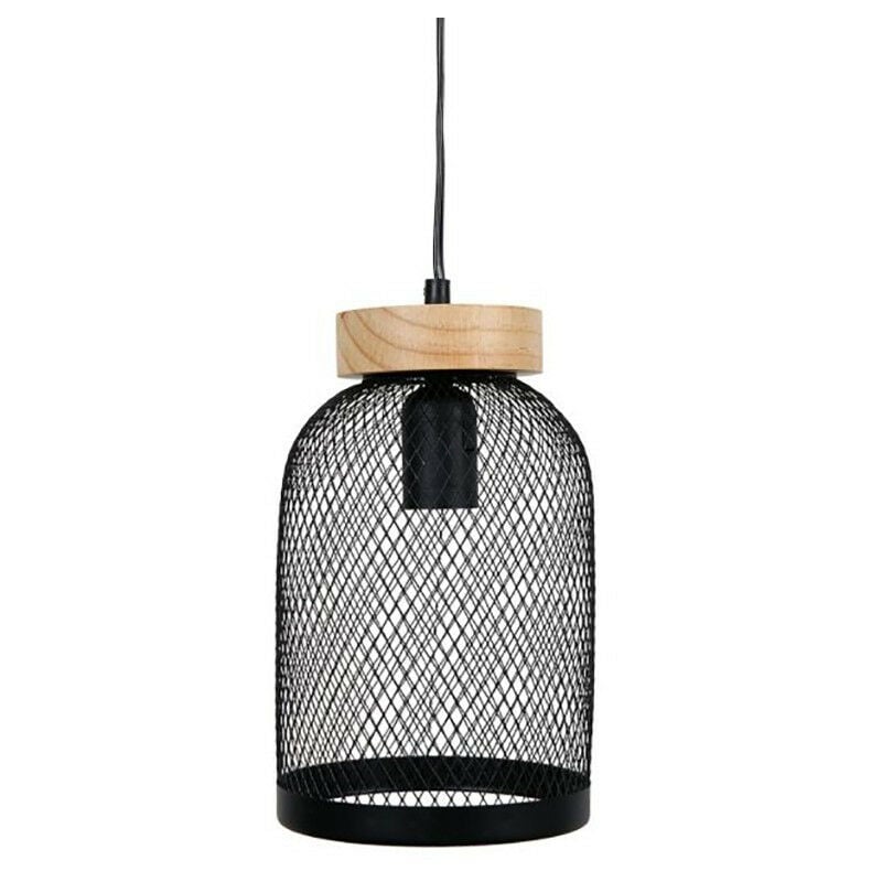 Suspension métal socle bois Ella Ostaria