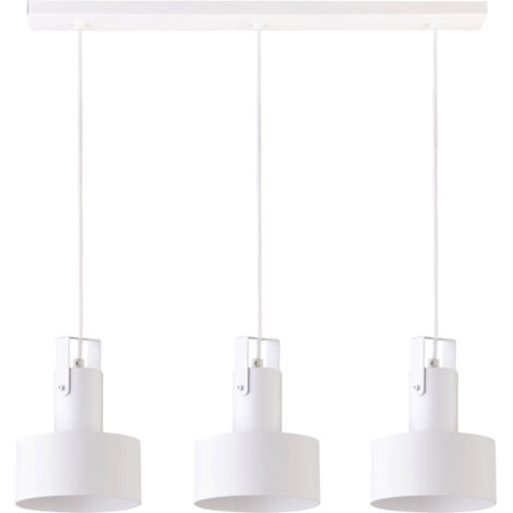 Suspension moderne blanche Rif Plus 3xE27 Sigma Lighting