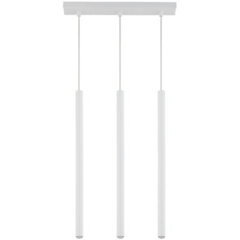 Suspension moderne blanche Sopel triple 3xG9 Sigma Lighting