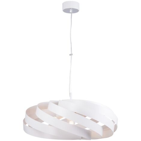 Suspension moderne blanche Vento 4xE27 Zuma Line Ø60cm