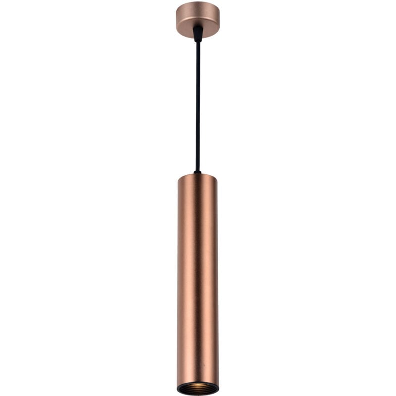 Suspension Moderne GU10 Bronze H30cm
