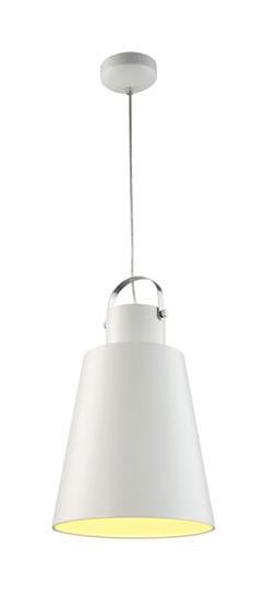 Suspension LED design cloche blanche 5W (Eq. 40W)