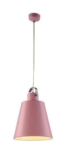 Suspension LED design cloche rose 5W (Eq. 40W)