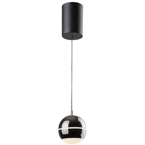 Suspension moderne noire boule Ø10 LED 6W Rabalux Maelo