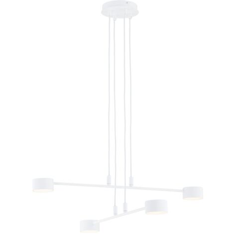 Suspension MODUS blanche réglable 5xGX53 12W Emibig