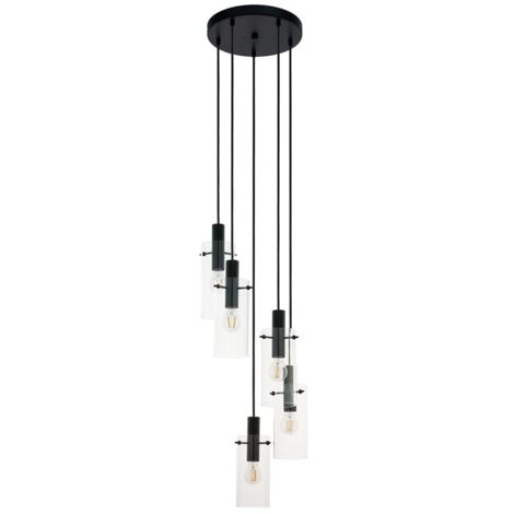 Suspension Montefino Ronde - Noir