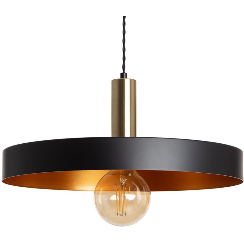 Suspension Métal Furiko Noir